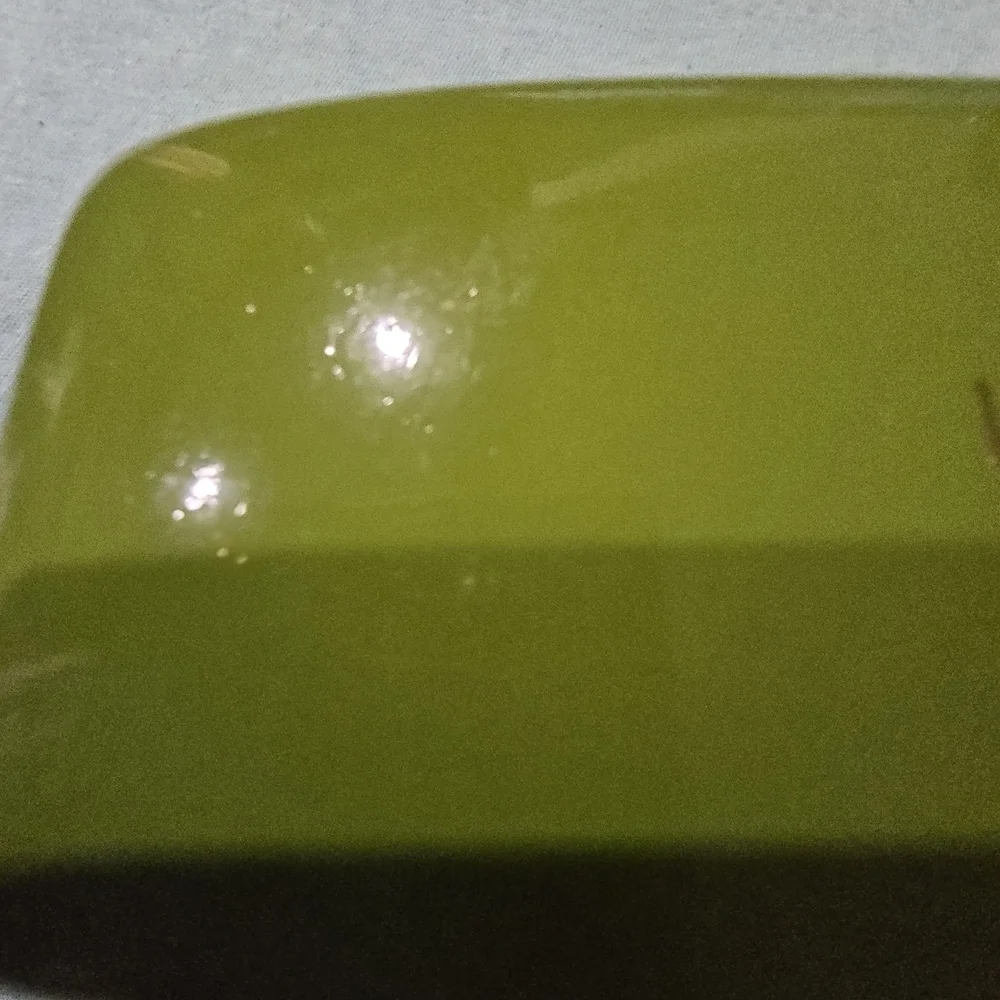 Kate Spade New York Green & Blue Hard Shell Eyeglass Case Logo  W/ New Cloth